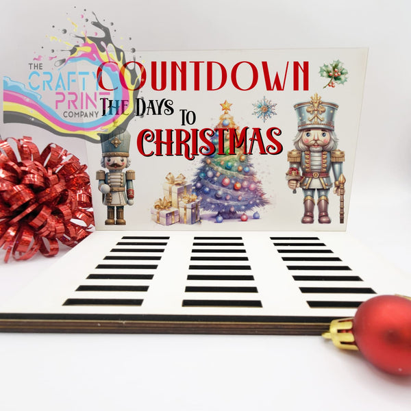 Christmas Nutcracker Countdown Advent Calendar