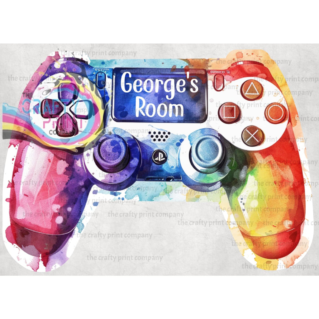 Game Controller PS Sublimation Print