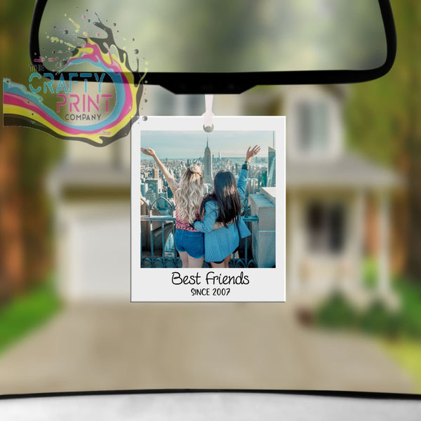 Personalised Photo Car Hanging Ornament