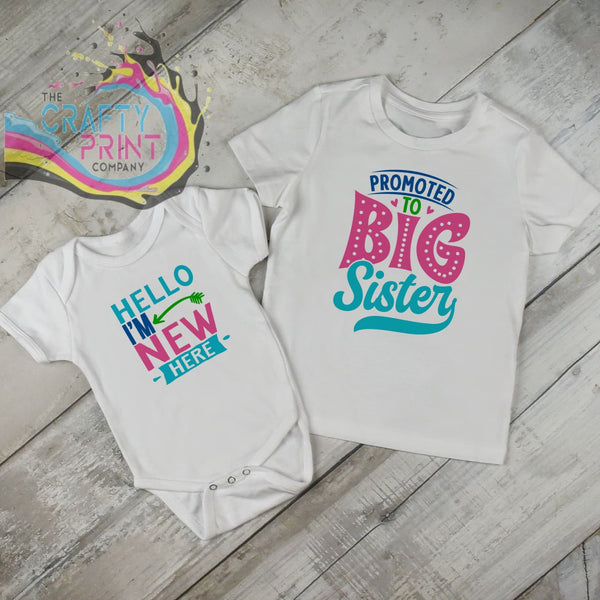 Promoted to Big Sister Children’s T-shirt - Shirts & Tops