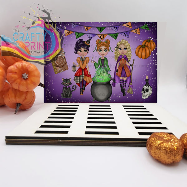 Three Witches Halloween Countdown Calendar
