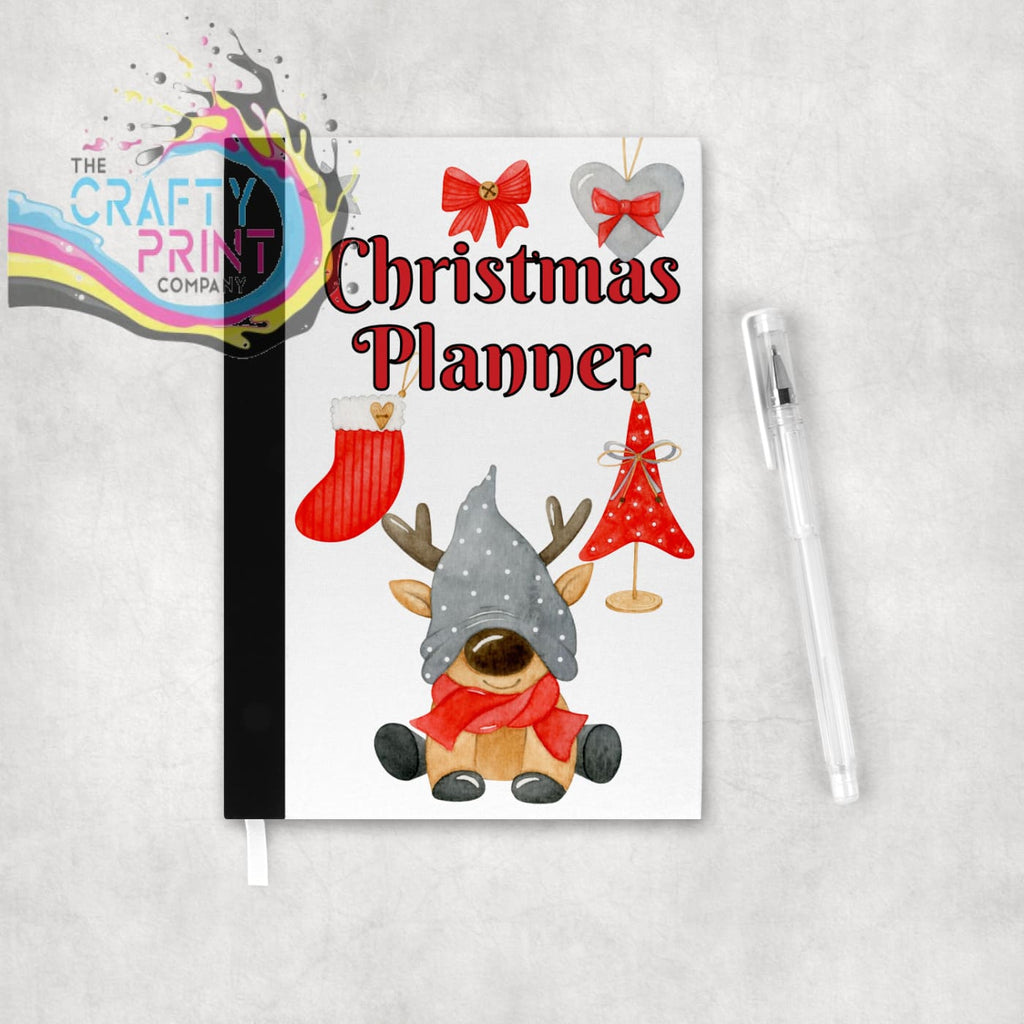 Christmas Planner Reindeer Organiser Notebook - Notebooks &