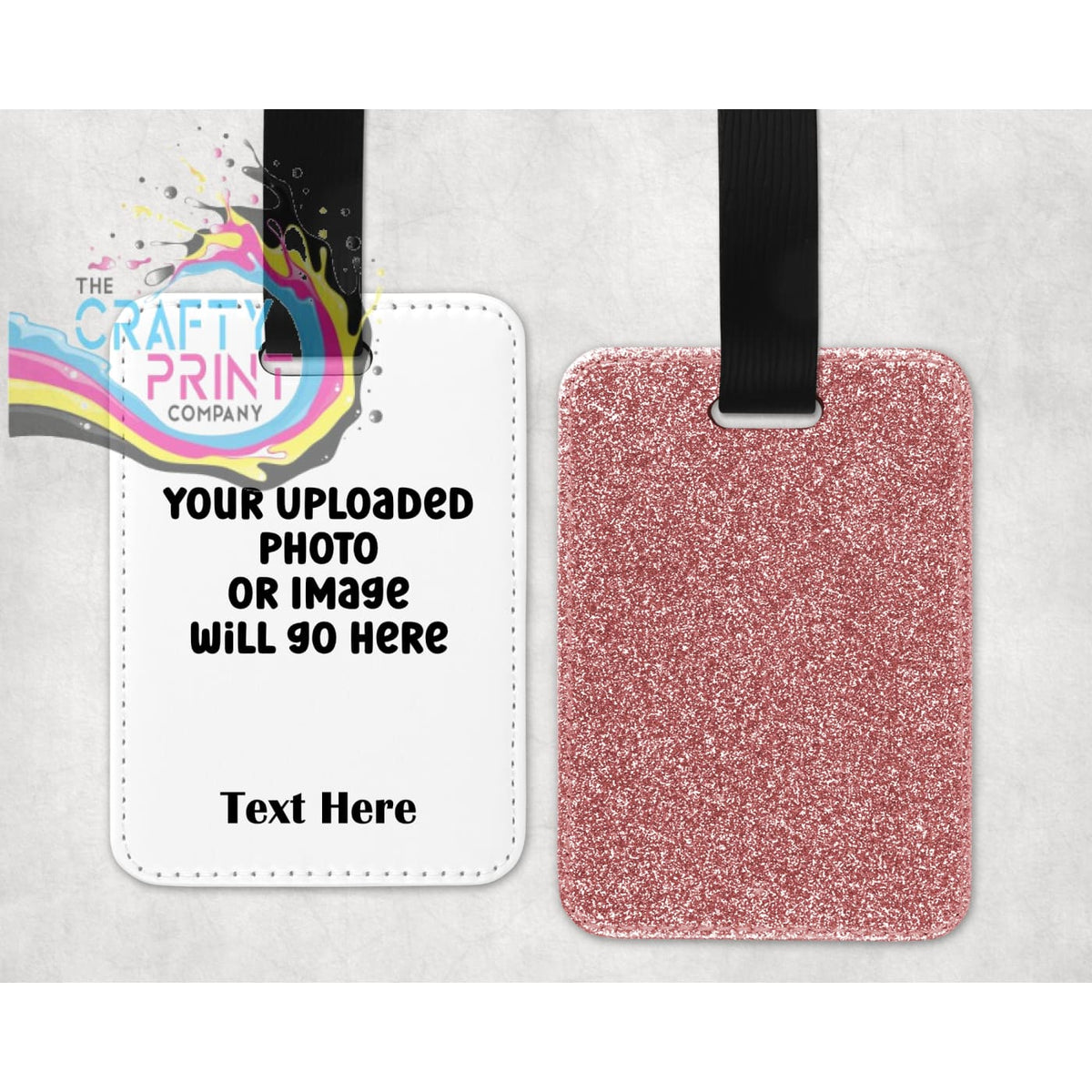 Rose gold luggage tags discount