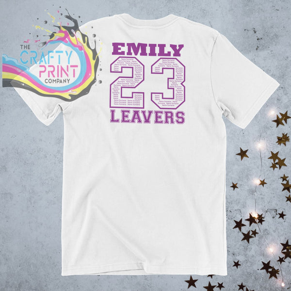 23 Leavers with Class Names Children’s T-shirt - Shirts &
