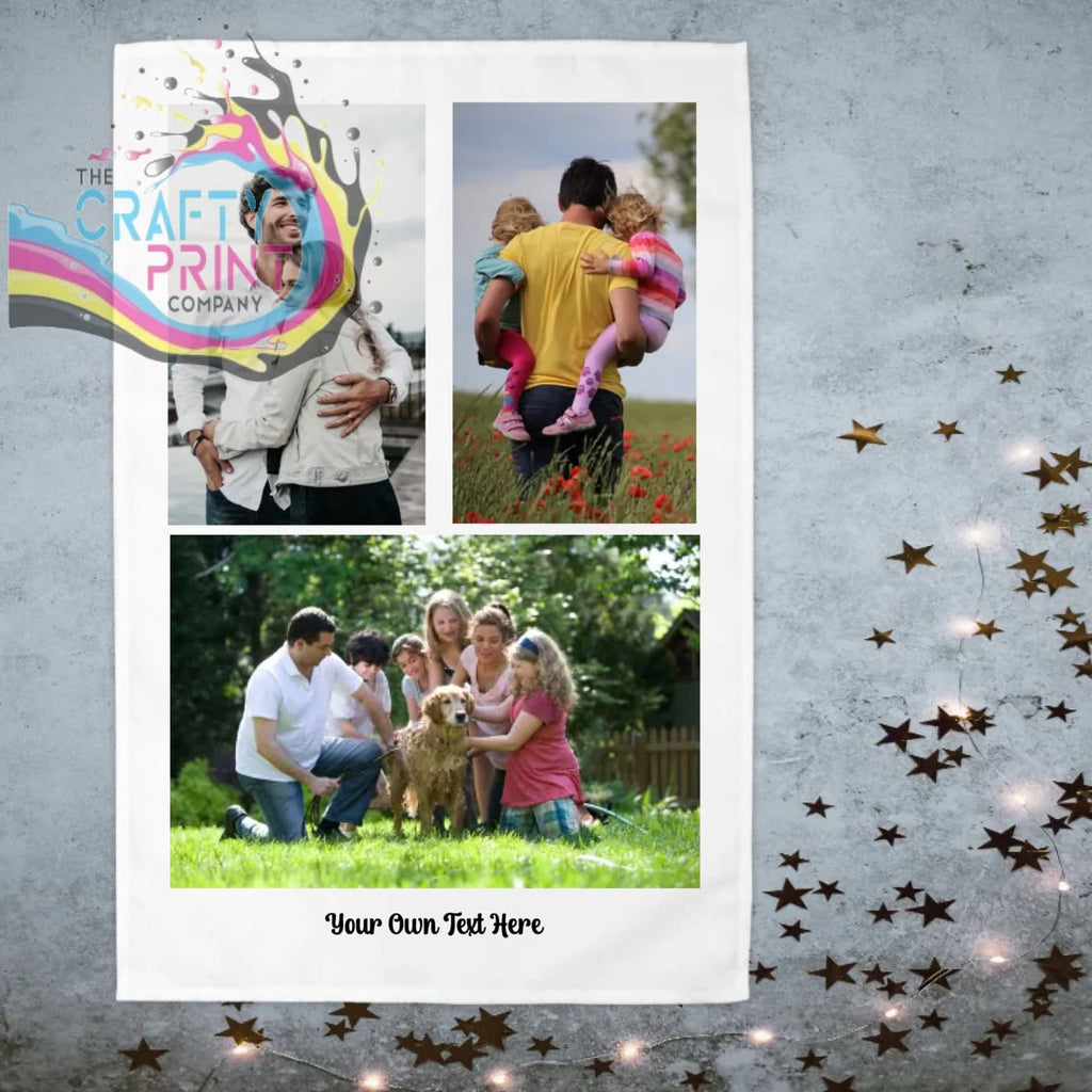 3 Photo Tea Towel Collage - Kitchen Towels