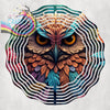3D Owl Wind Spinner