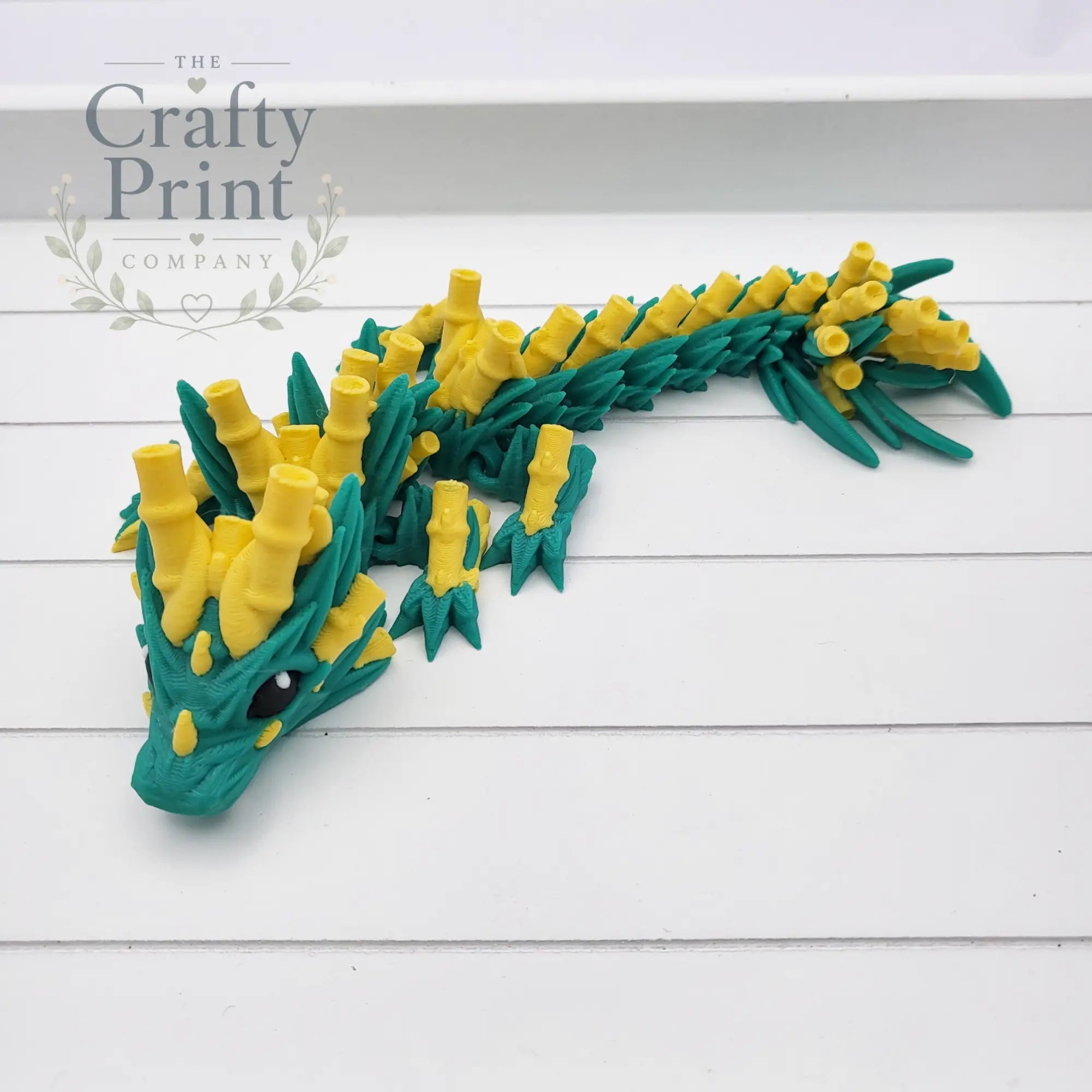 3D Printed Baby Bamboo Dragon in Egg