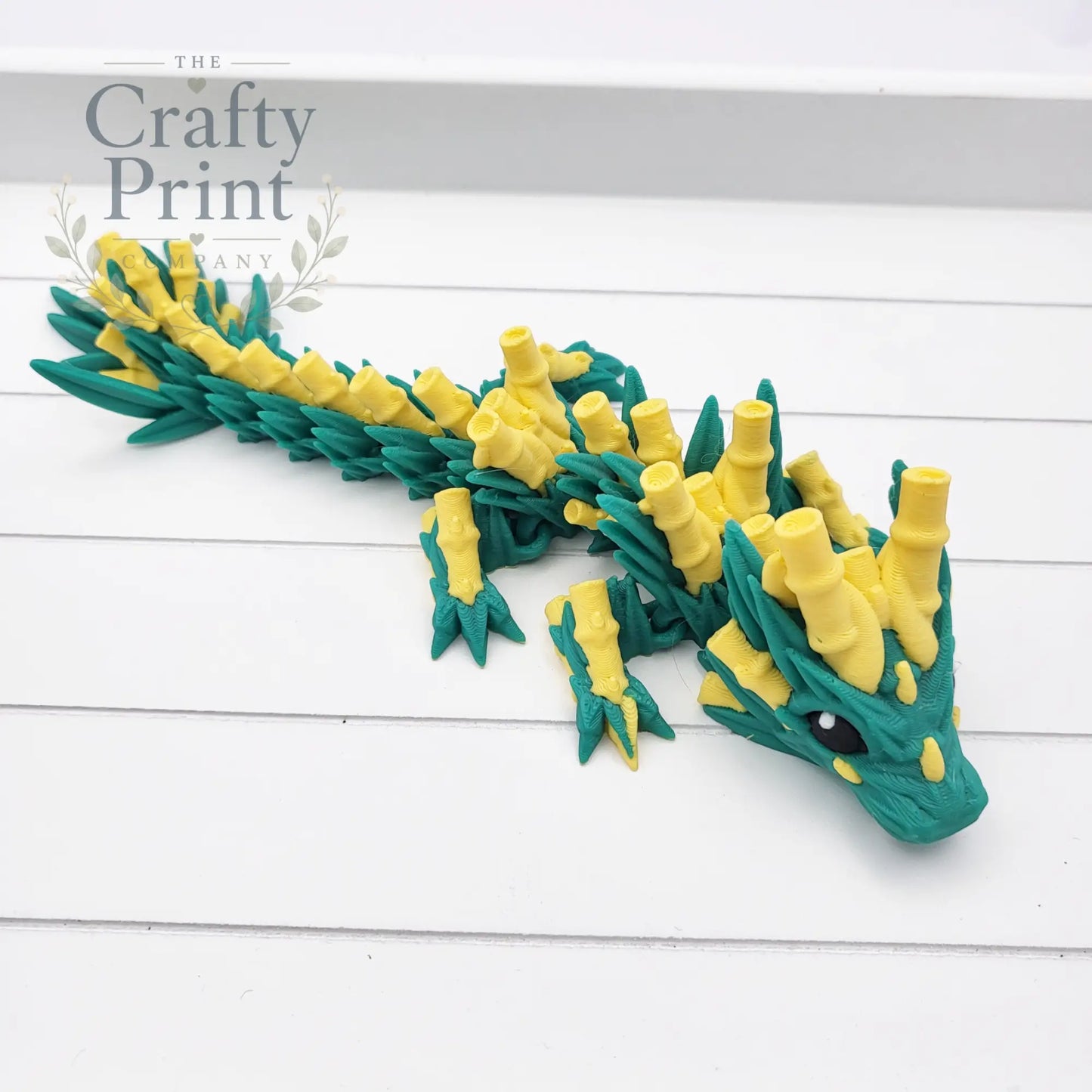 3D Printed Baby Bamboo Dragon in Egg