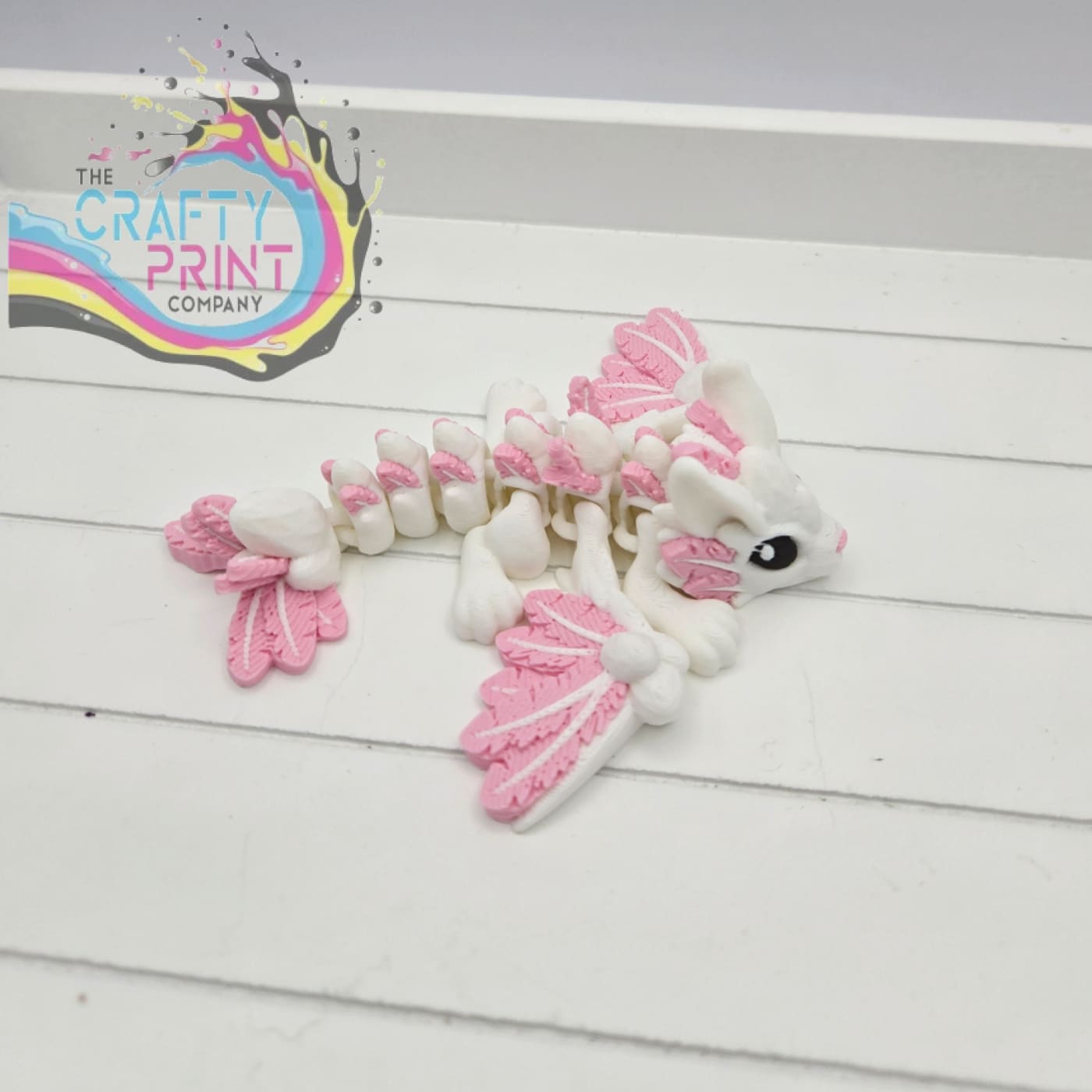 3D Printed Baby Bunny Dragon in Egg