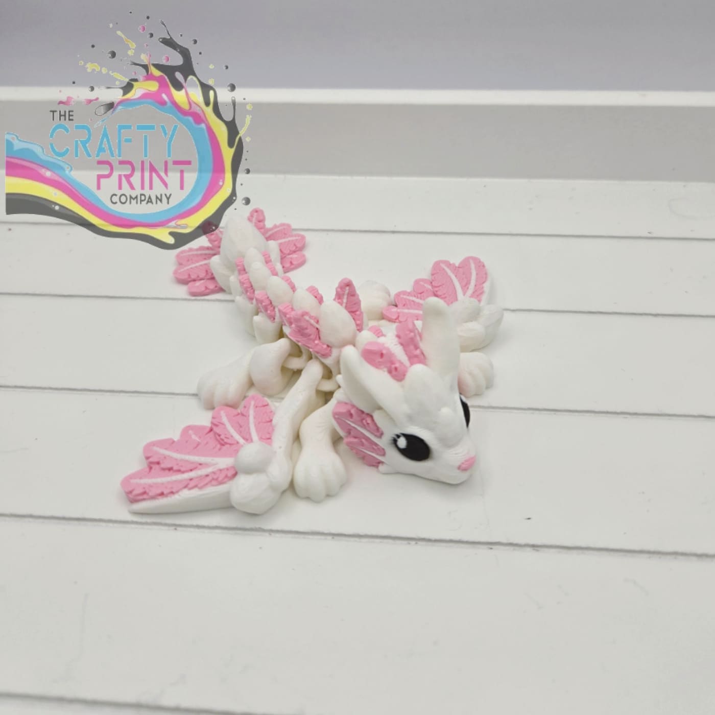 3D Printed Baby Bunny Dragon in Egg