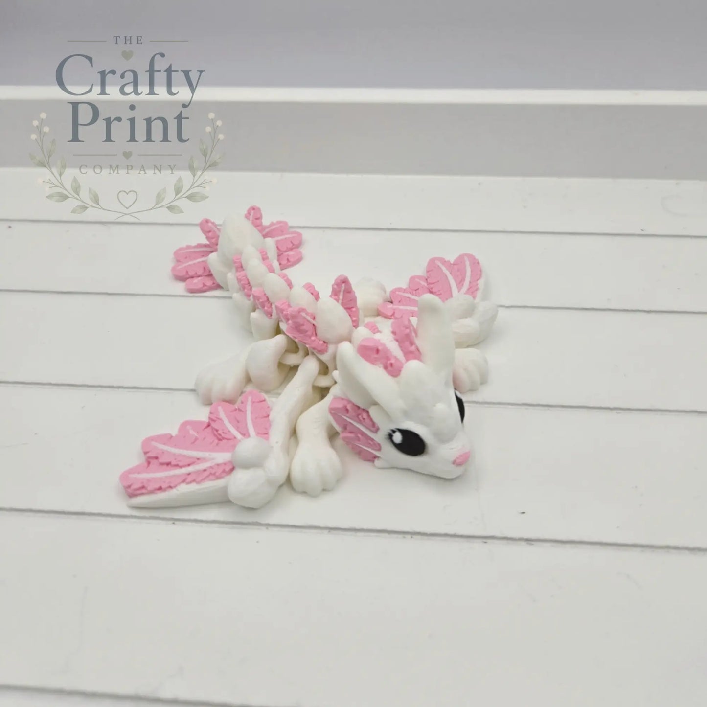 3D Printed Baby Bunny Dragon in Egg