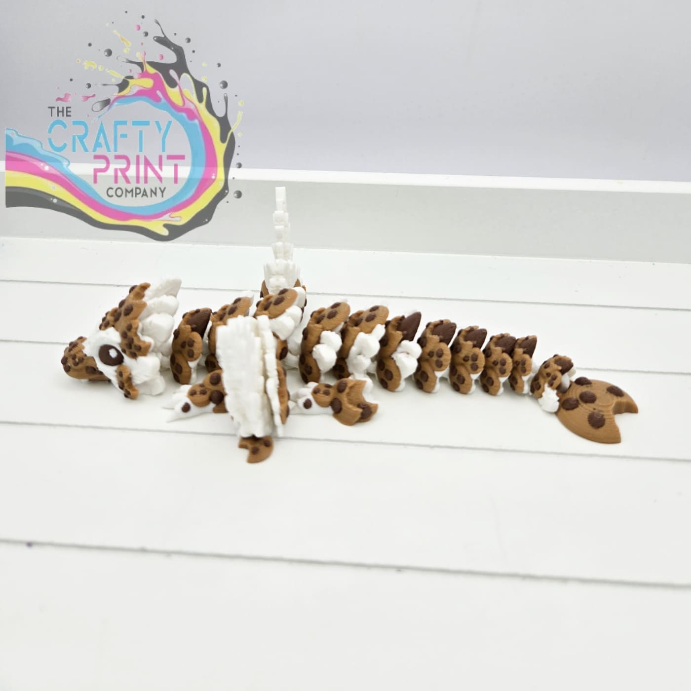 3D Printed Baby Cookie Dragon in Egg