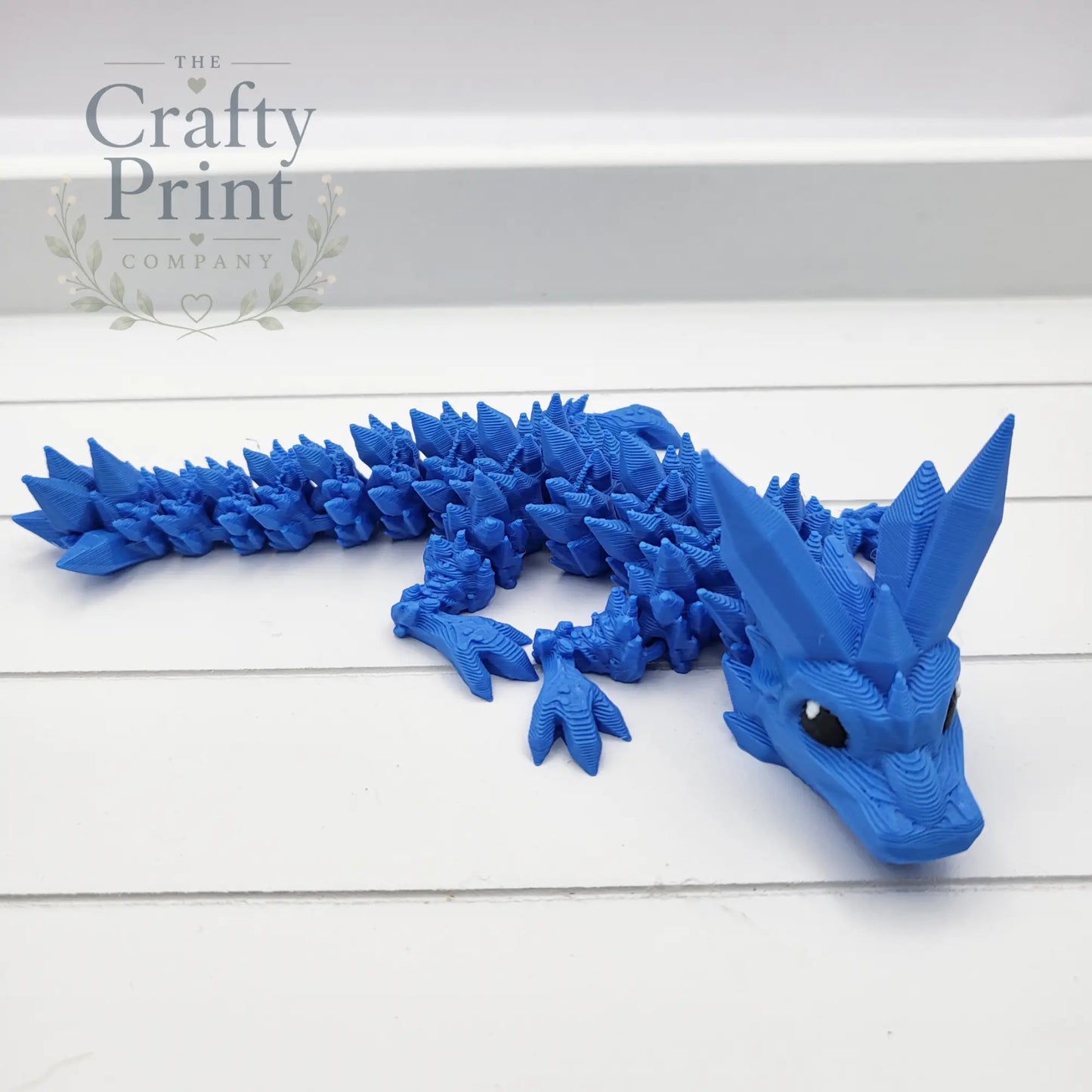 3D Printed Baby Crystal Dragon and Egg