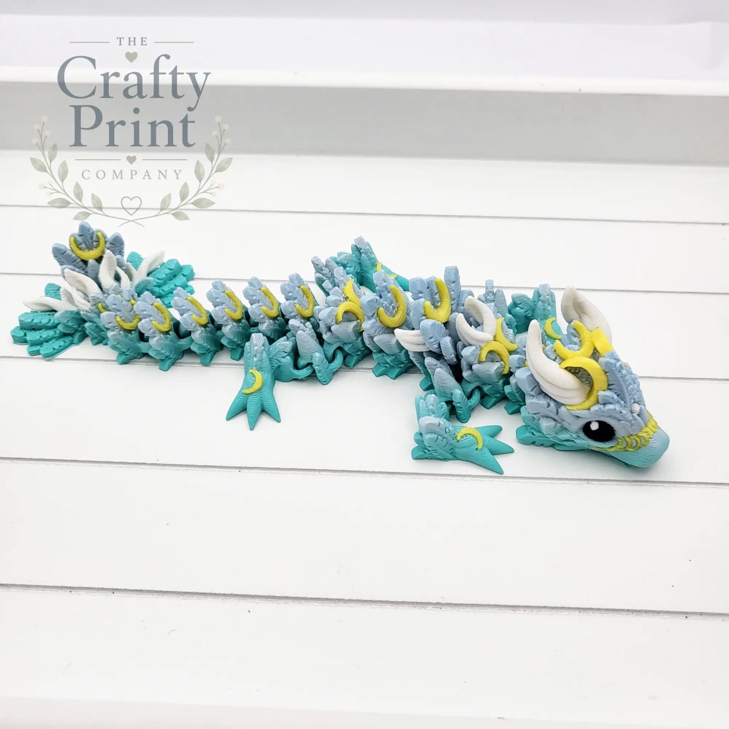 3D Printed Baby Luna Dragon in Egg