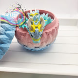 3D Printed Baby Luna Dragon in Egg