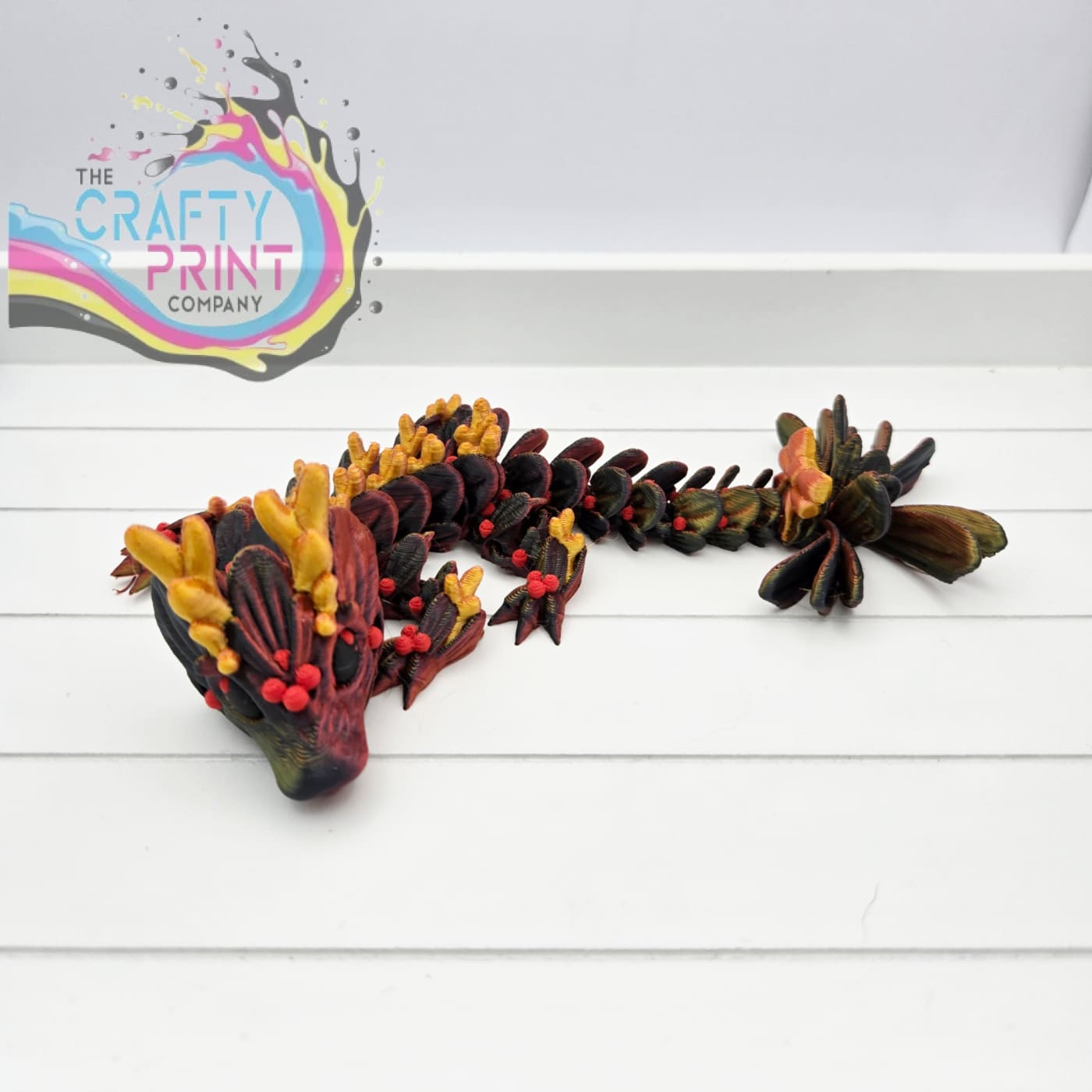 3D Printed Baby Mistletoe Dragon in Egg - Home & Garden >
