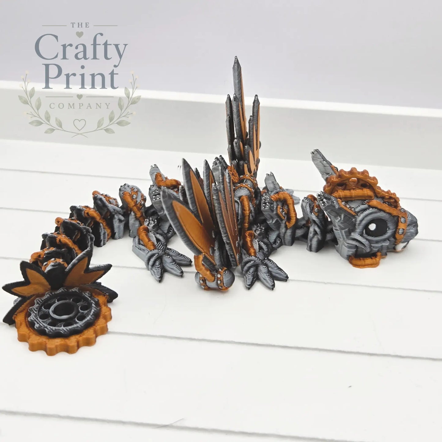 3D Printed Baby Steampunk Dragon
