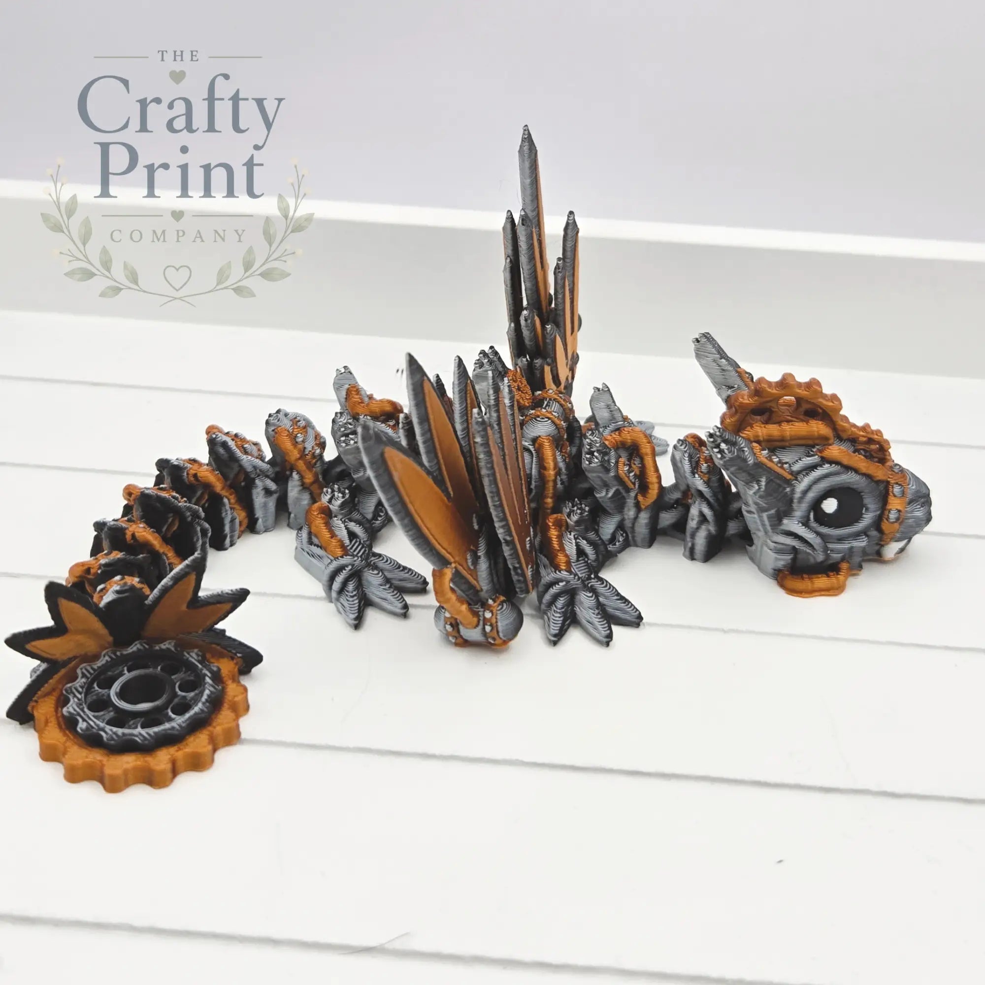 3D Printed Baby Steampunk Dragon