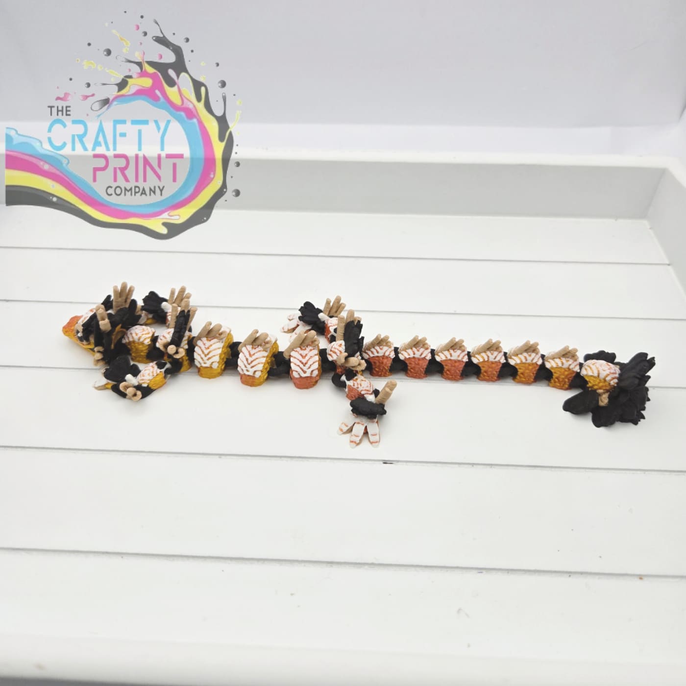 3D Printed Baby Sushi Dragon in Egg - Home & Garden > Decor