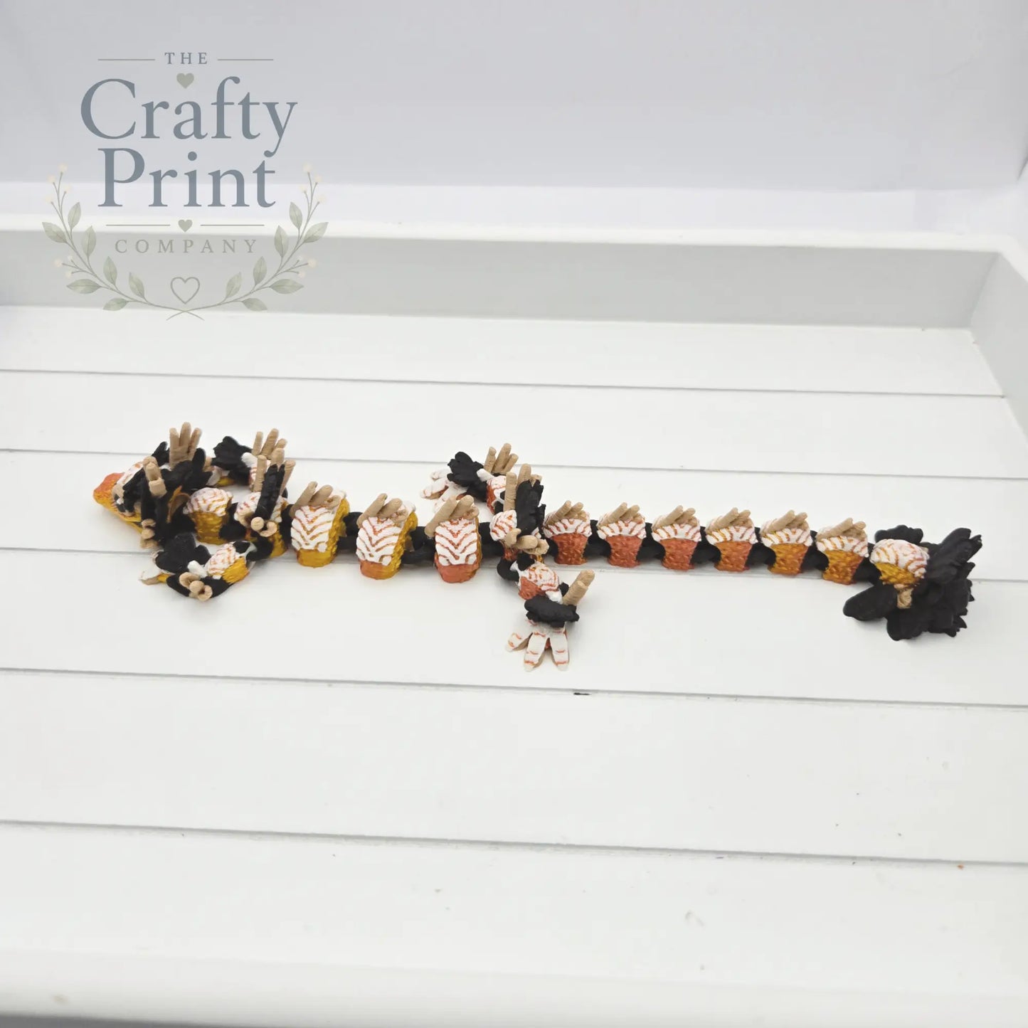 3D Printed Baby Sushi Dragon in Egg - Home & Garden > Decor