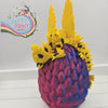 3D Printed Baby Winged Sunflower Dragon in Egg