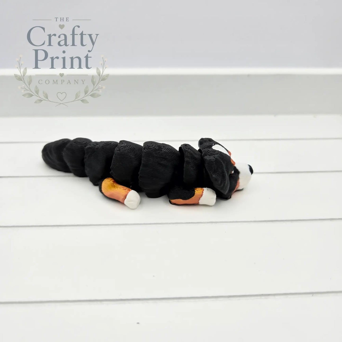 3D Printed Bernese Mountain Dog Articulated Flexi