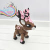 3D Printed Cherry Blossom Deer Articulated Fidget - Home &