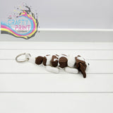 3D Printed Cocker Spaniel Articulated Flexi Keyring/Fidget