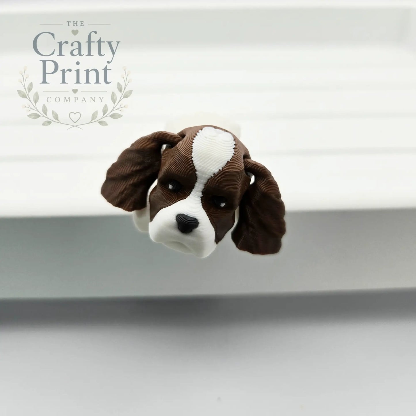3D Printed Cocker Spaniel Articulated Flexi Keyring/Fidget