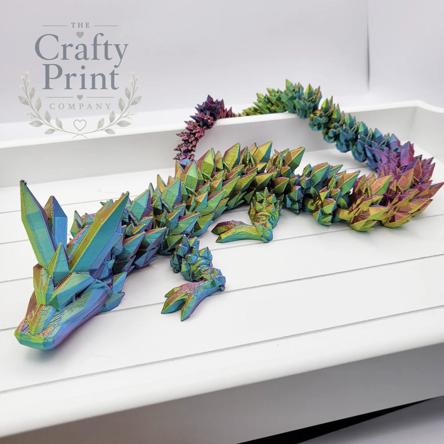 3D Printed Crystal Dragon