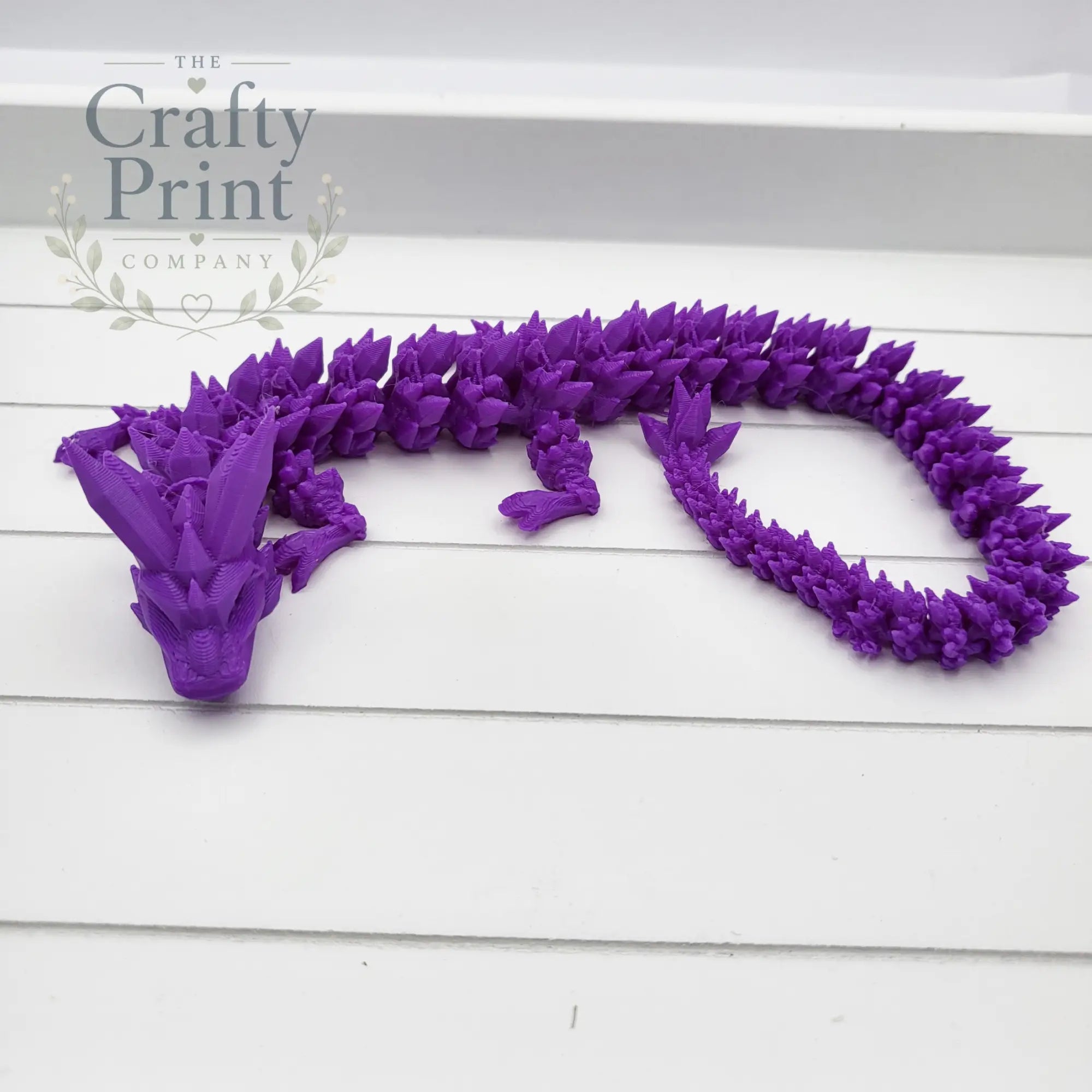 3D Printed Crystal Dragon and Egg