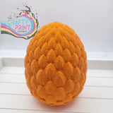 3D Printed Dragon Egg with Scales
