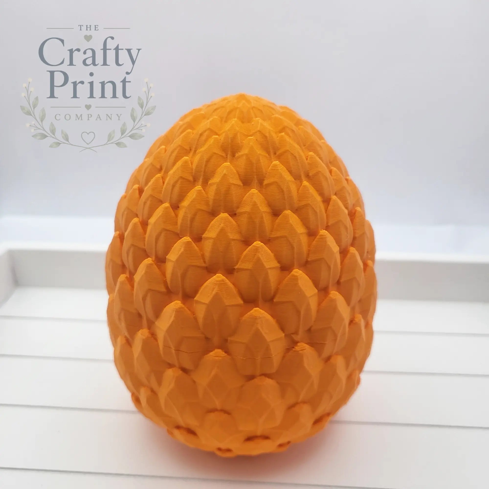 3D Printed Dragon Egg with Scales