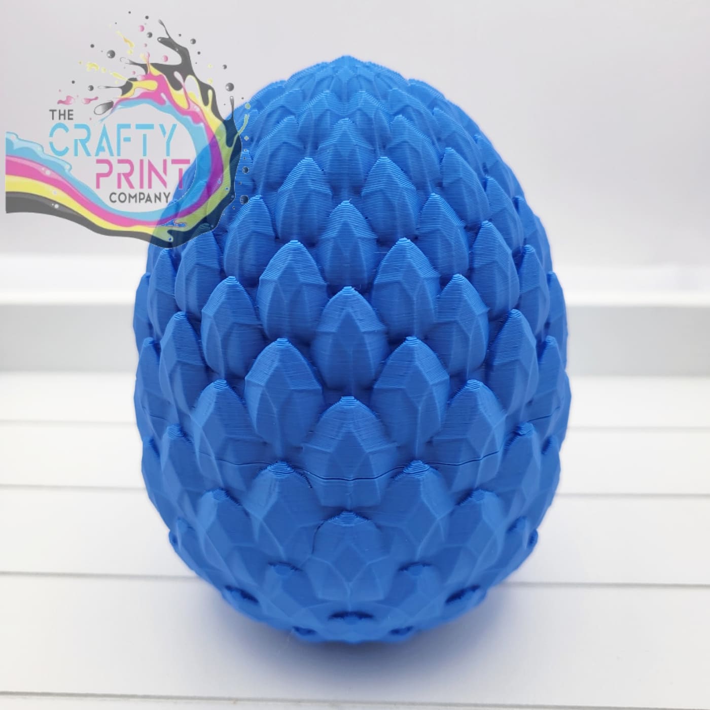 3D Printed Dragon Egg with Scales