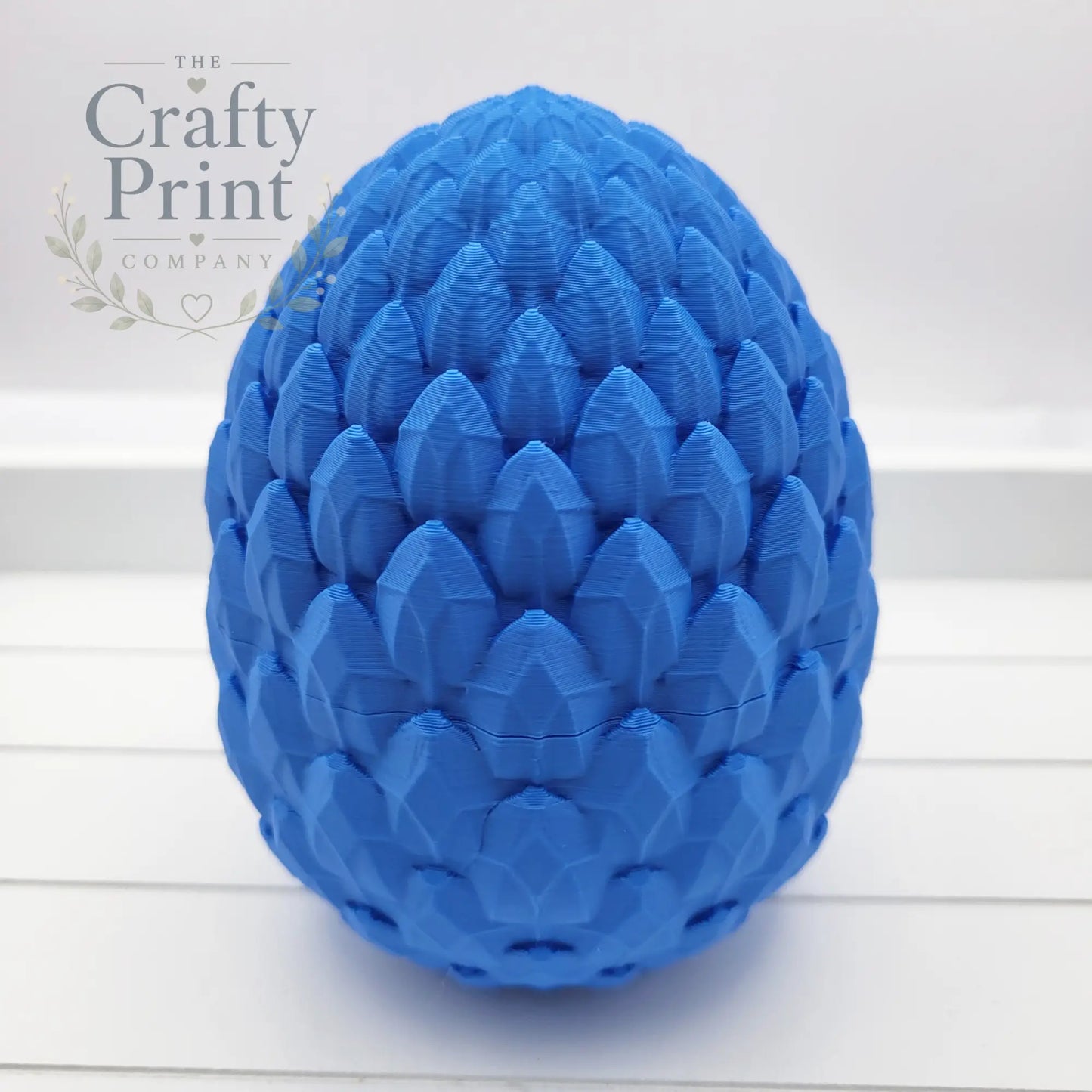 3D Printed Dragon Egg with Scales