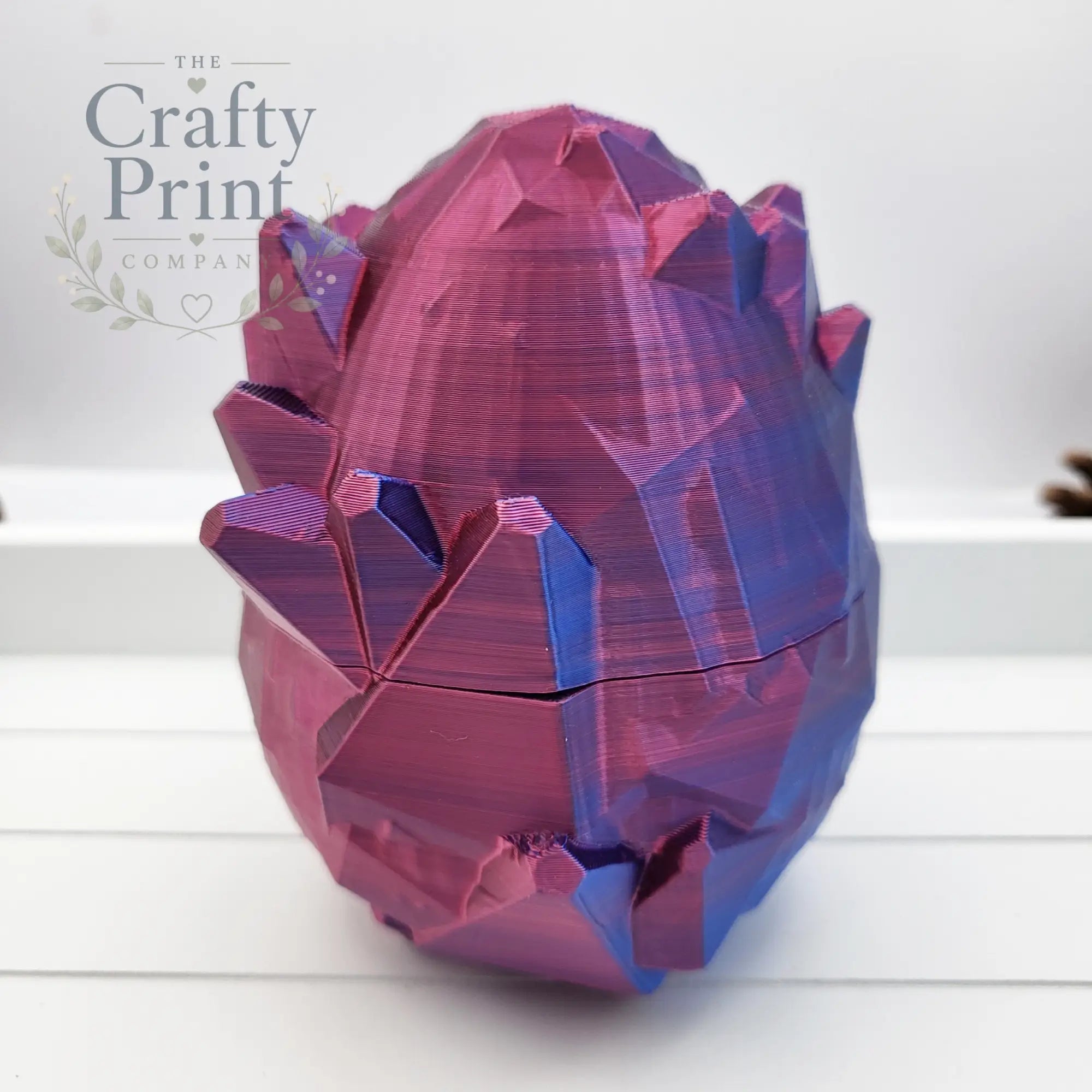 3D Printed Easter Dragon and Egg