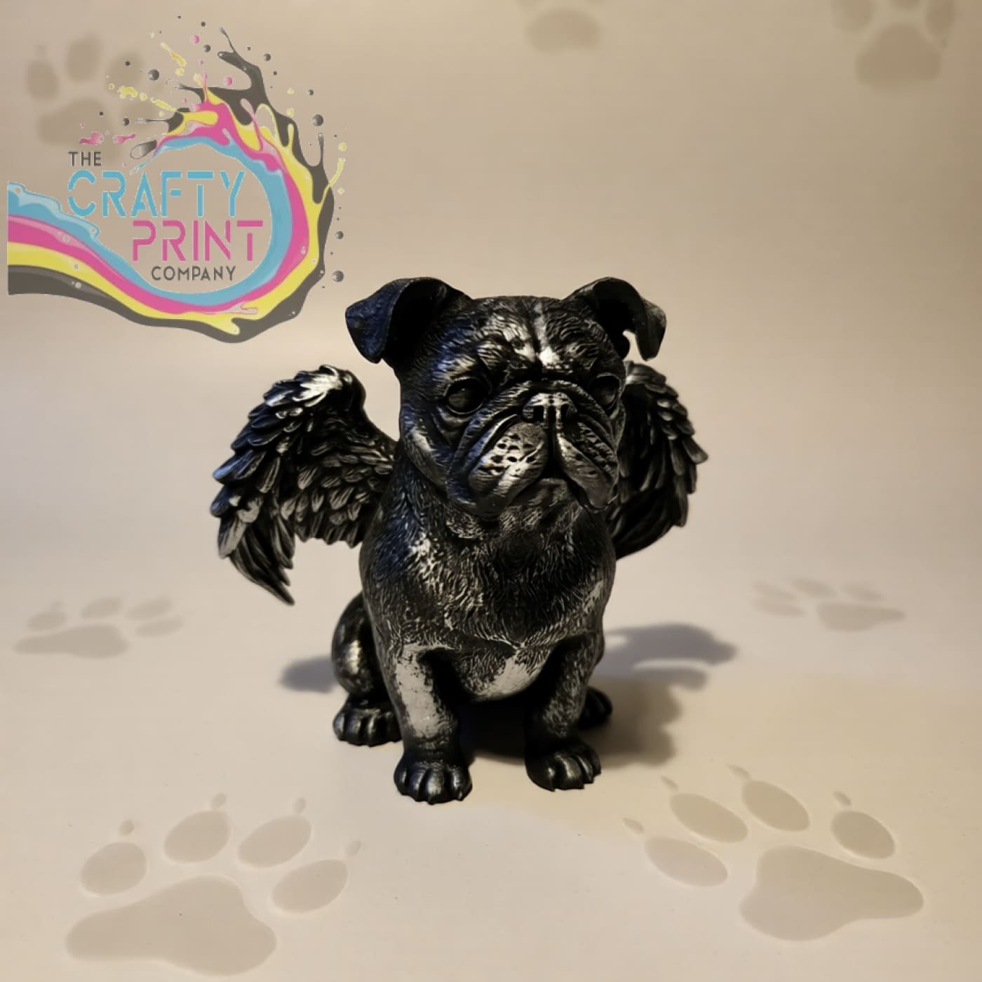 3D Printed English Bulldog Memorial Statue - Home & Garden