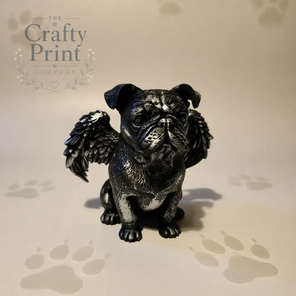 3D Printed English Bulldog Memorial Statue - Home & Garden