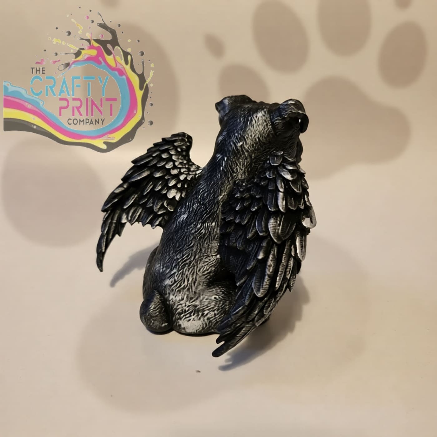 3D Printed English Bulldog Memorial Statue - Home & Garden