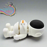 3D Printed Fully Articulated Large Astronaut Fidget - Home