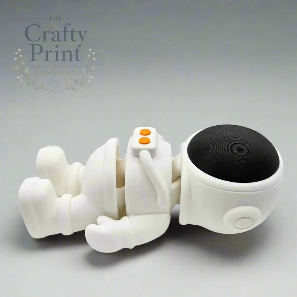 3D Printed Fully Articulated Large Astronaut Fidget - Home