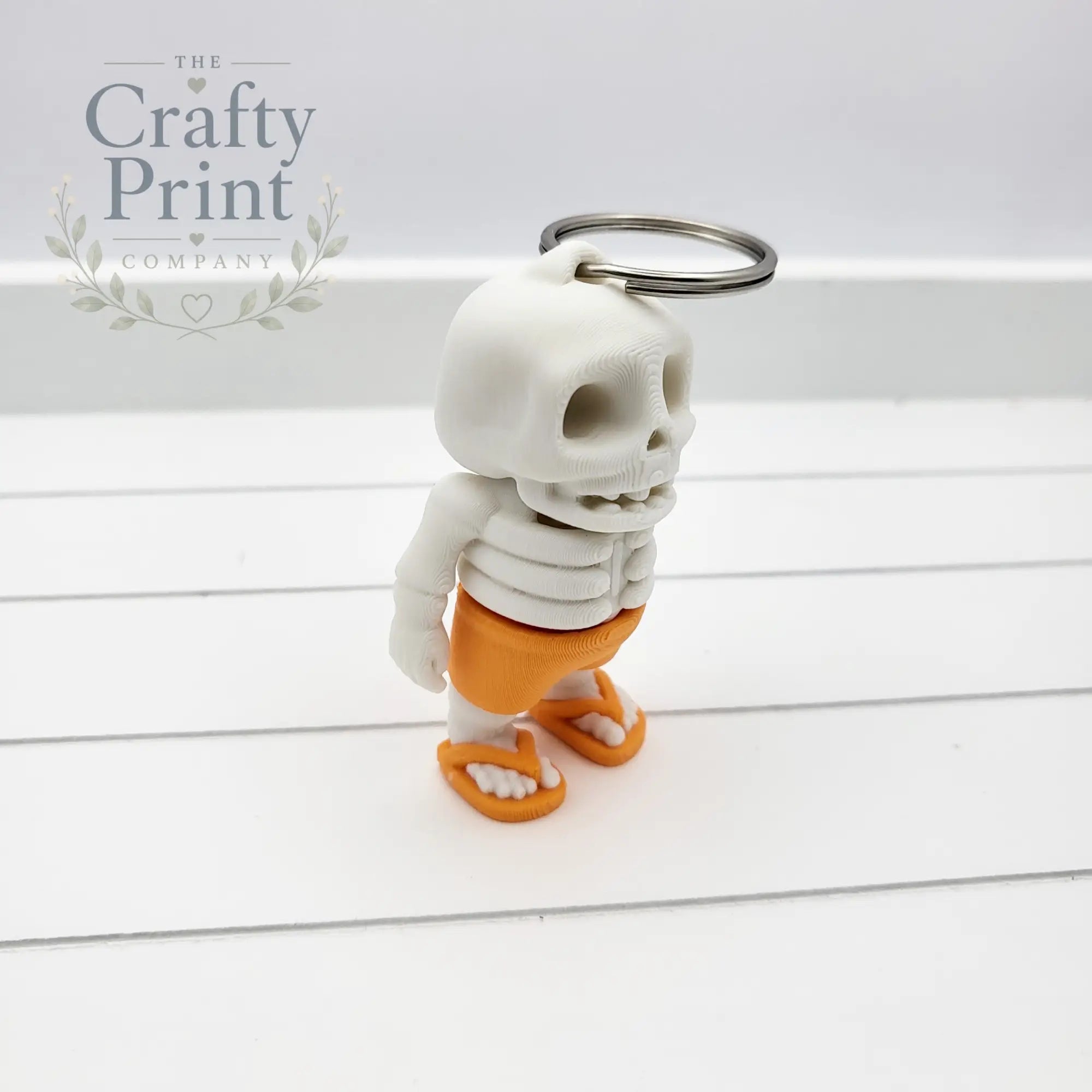 3D Printed Fully Articulated Mini Summer Ready Skeleton