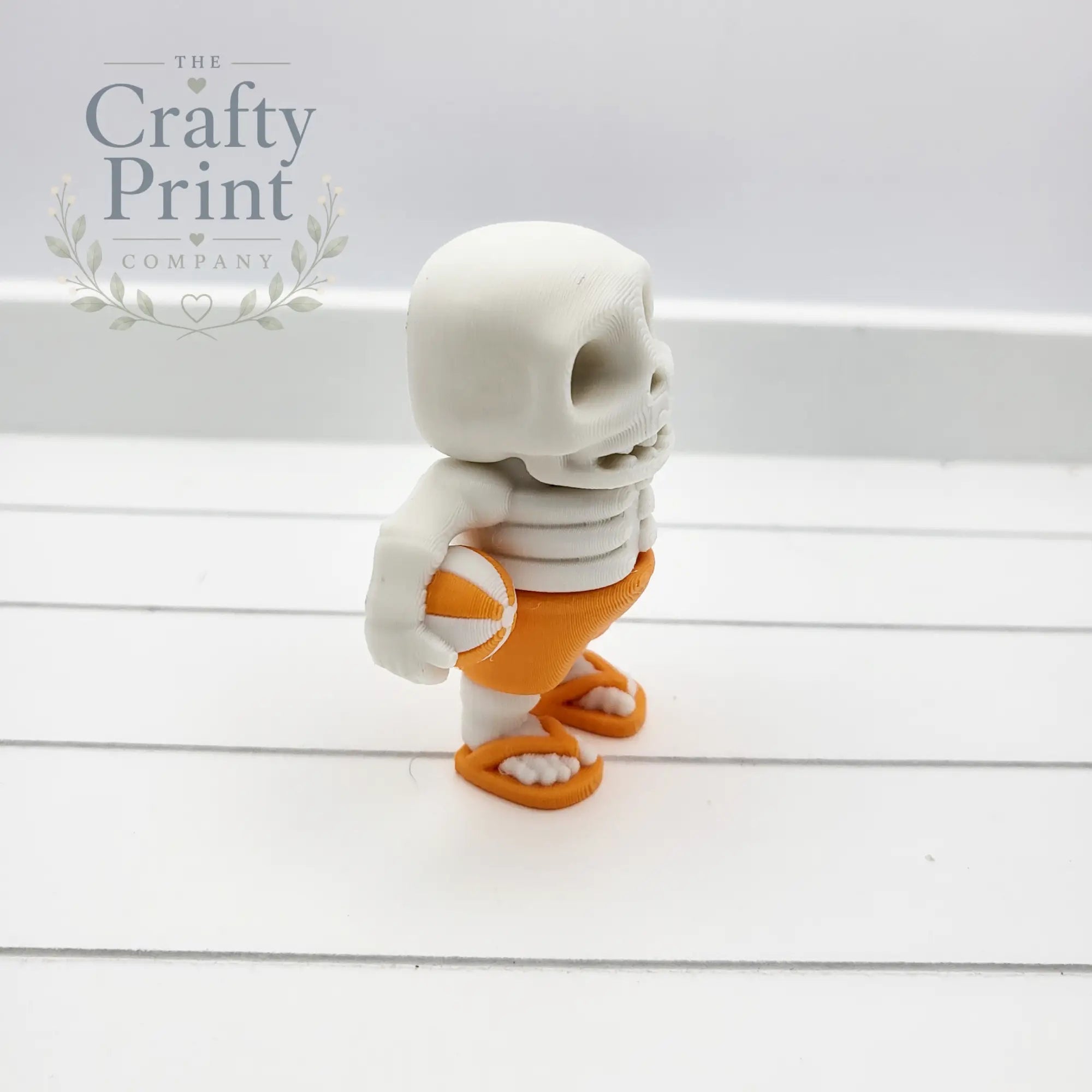 3D Printed Fully Articulated Mini Summer Ready Skeleton
