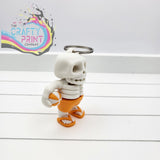 3D Printed Fully Articulated Mini Summer Ready Skeleton