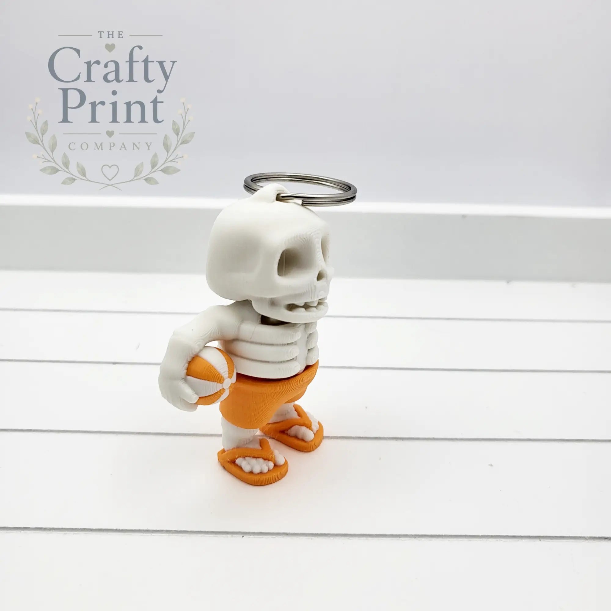 3D Printed Fully Articulated Mini Summer Ready Skeleton