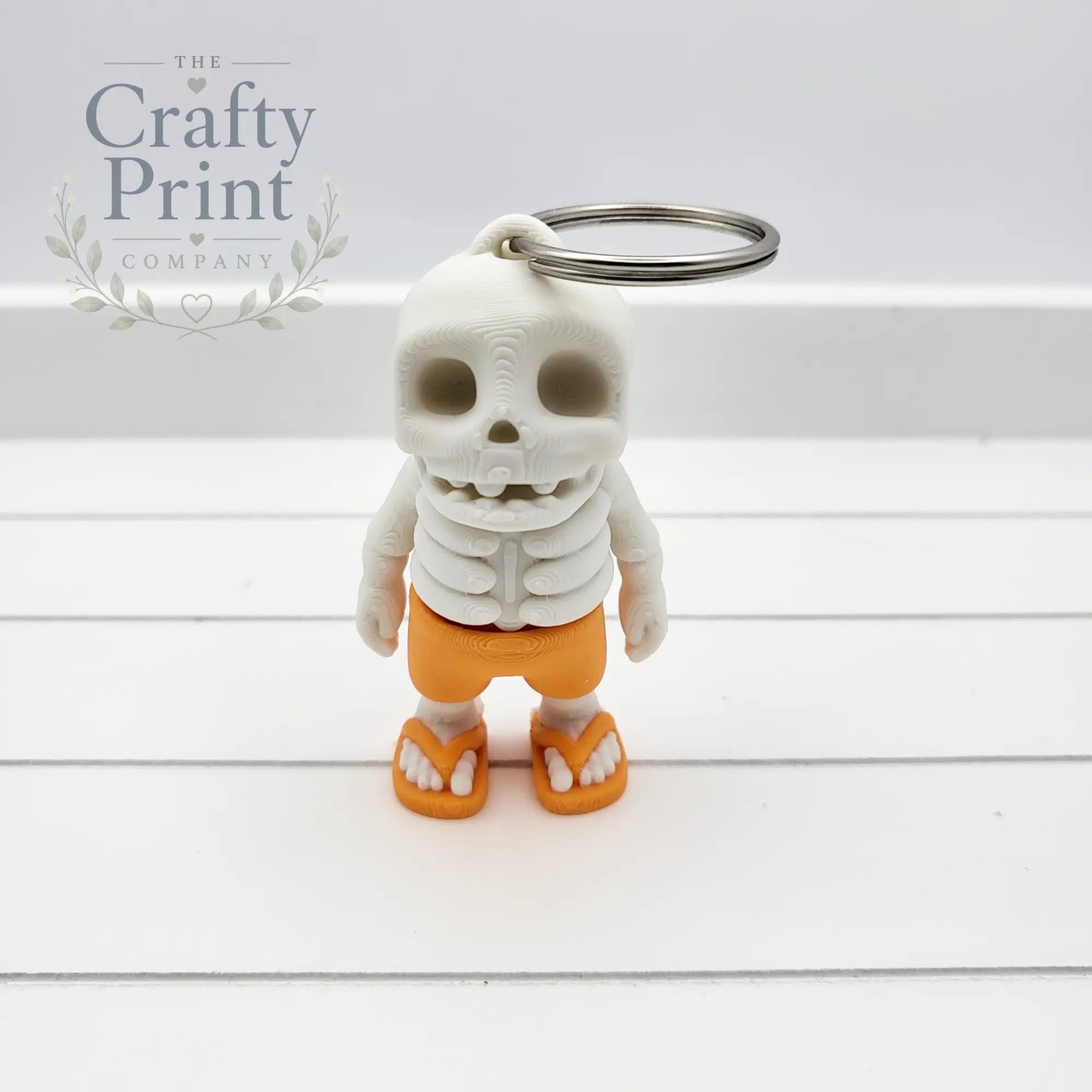 3D Printed Fully Articulated Mini Summer Ready Skeleton