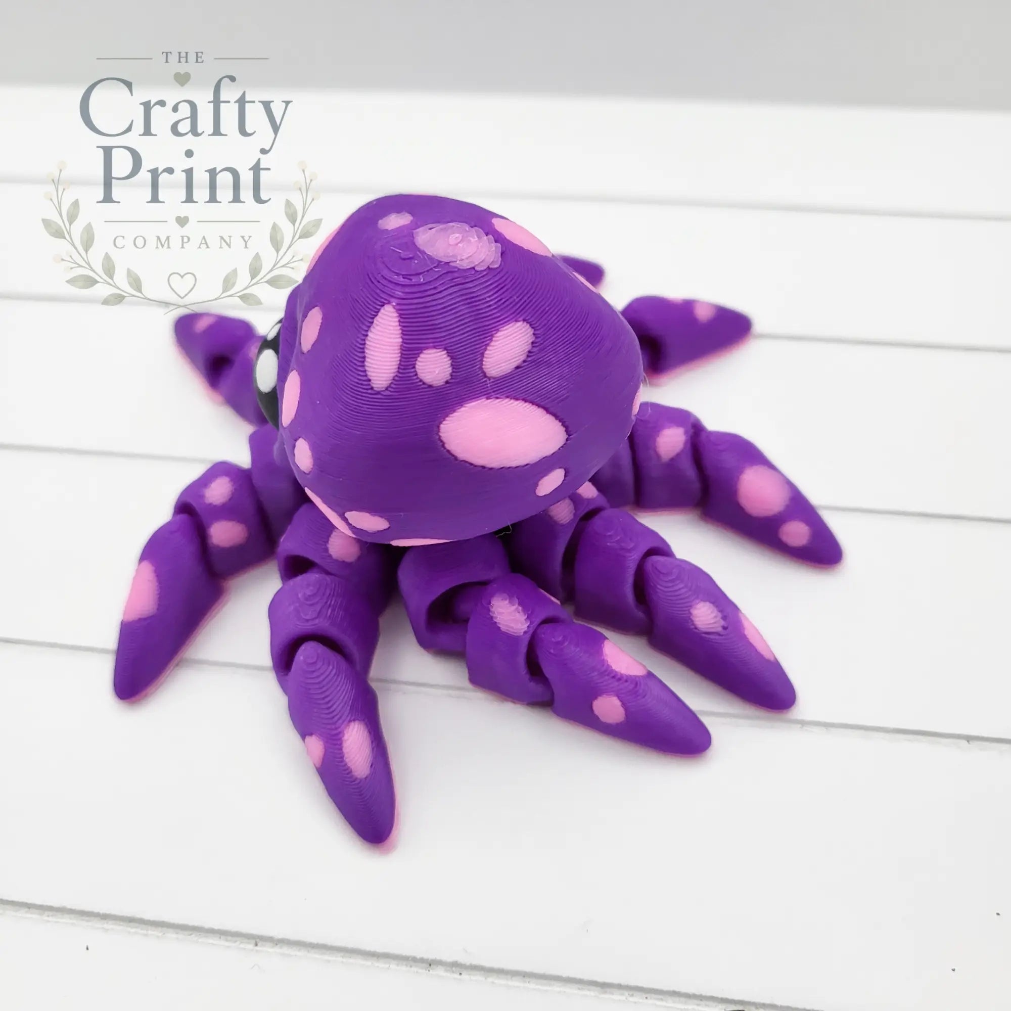3D Printed Fully Articulated Octopus