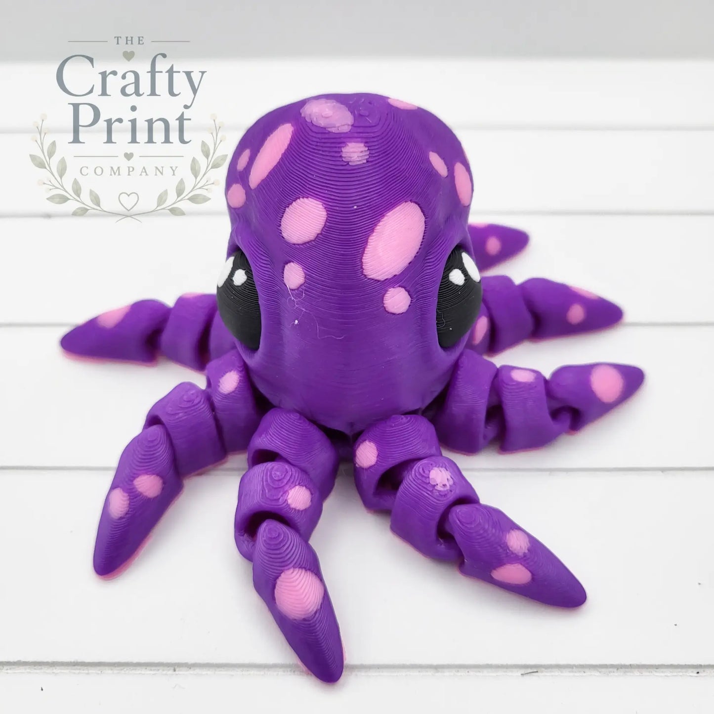 3D Printed Fully Articulated Octopus