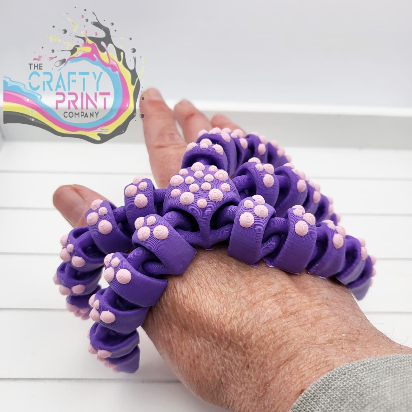 3D Printed Fully Articulated Starfish