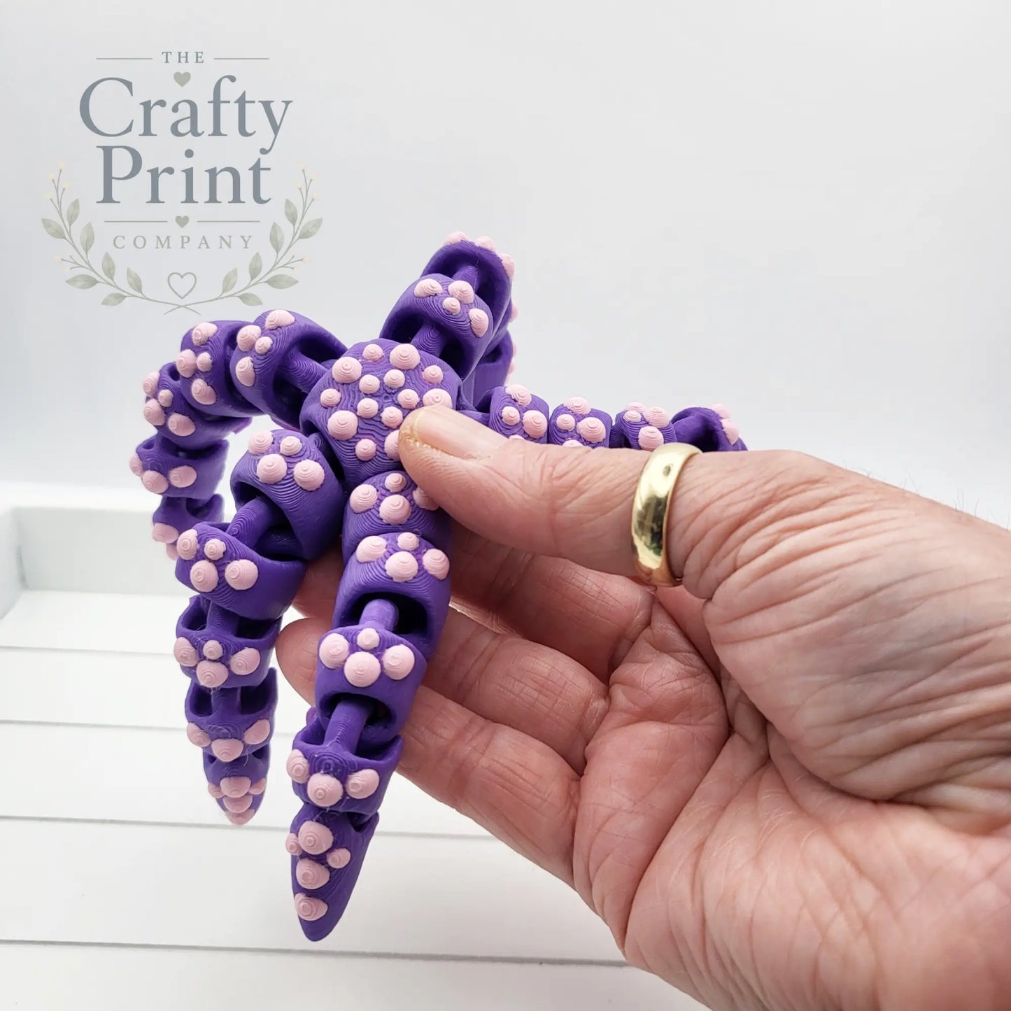 3D Printed Fully Articulated Starfish